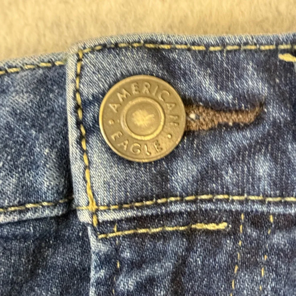 American Eagle Airflex+ Slim Straight Jeans Mens 29x32 Blue Denim Stretch